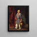 Carl Begas II Kind - Carl Joseph Begas — gerahmtes Bild an der Wand