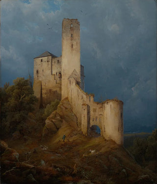 Carl Julius von Leypold - Burgruine.webp
