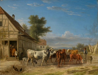 Carl Kuntz - Ausziehende Herde.webp