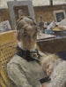 Une idylle en studio La femme de l'artiste et sa fille - Carl Larsson — Ansicht des Kunstwerks