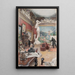 Innenansicht der Fürstenberg-Galerie - Carl Larsson — gerahmtes Bild an der Wand