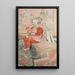 Reproduktion des Gemäldes Lisbeth - Carl Larsson