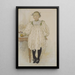 Martha Winslow - Carl Larsson — gerahmtes Bild an der Wand