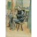 Bildspiegel mit Brita - Carl Larsson — Ansicht des Kunstwerks