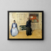Mutter und Tochter - Carl Larsson — gerahmtes Bild an der Wand