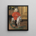Portrait Dialekt von Casimir Laurin - Carl Larsson — gerahmtes Bild an der Wand