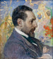 Portrait von Oscar Levertin - Carl Larsson — Ansicht des Kunstwerks