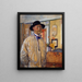 Selbstporträt - Carl Larsson — gerahmtes Bild an der Wand