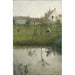 Der alte Mann und der Kinderspielplatz - Carl Larsson — Ansicht des Kunstwerks