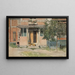 La véranda - Carl Larsson — gerahmtes Bild an der Wand