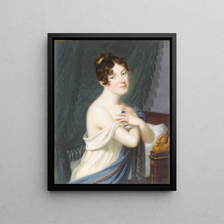 Carl Ludwig Hummel De Bourdon - Portrait of a young lady.webp