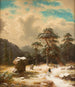 Winterliche Atmosphäre - Carl Ludwig Scheins — Ansicht des Kunstwerks