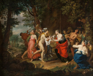 Carl Marcus Tuscher - Mercury Confiding the Child Bacchus to the Nymphs on Nysa.webp