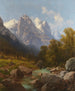 Der Maler in den Bergen - Carl Millner — Ansicht des Kunstwerks