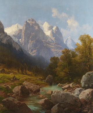Carl Millner - Der Maler im Gebirge.webp