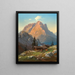 Staufen - Carl Millner — gerahmtes Bild an der Wand