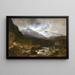 Viehtrieb - Carl Millner — gerahmtes Bild an der Wand