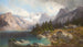 Blick auf die Zugspitze und den Eibsee - Carl Millner — Ansicht des Kunstwerks