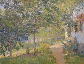 Motiv von Mattsee - Carl Müller — Ansicht des Kunstwerks