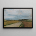 Studie der Abendstimmung in Michelhausen Plankenberg - Carl Moll — gerahmtes Bild an der Wand
