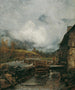 Wassermühle in Goisern nach Emil Jakob Schindler - Carl Moll — Ansicht des Kunstwerks