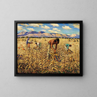 Carl Moon - Corn Harvest at Santo Domingo.webp