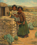 Schwestern Navajo - Carl Moon — Ansicht des Kunstwerks