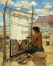 Tisserand Navajo - Carl Moon — Ansicht des Kunstwerks