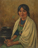 Frau von Taos - Carl Moon — Ansicht des Kunstwerks