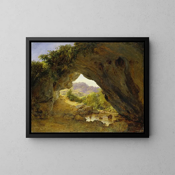 Rochers arqués II - Carl Morgenstern — gerahmtes Bild an der Wand