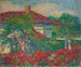 Landschaft mit Gebäude mit rotem Dach - Carl Newman — Ansicht des Kunstwerks