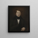 Adolf Fredrik Lindblad - Carl Peter Mazer — gerahmtes Bild an der Wand
