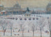 Die Burgplatz in Wien im Winter - Carl Pippich — Ansicht des Kunstwerks