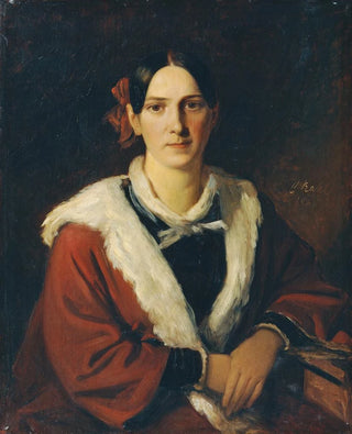 Carl Rahl - Luise von Schwind die Gattin des Malers Moritz von Schwind.webp
