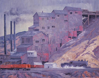 À la mine de charbon de Madrid, Nouveau-Mexique - Carl Redin — Ansicht des Kunstwerks