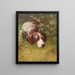 Ein kleiner Freund - Carl Reichert — gerahmtes Bild an der Wand