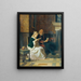 Leser - Carl Riedel — gerahmtes Bild an der Wand