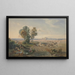 Athènes vue depuis le puits - Carl Rottmann — gerahmtes Bild an der Wand