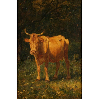 Carl Rudolf Huber - Semmelfarbene Kuh.webp
