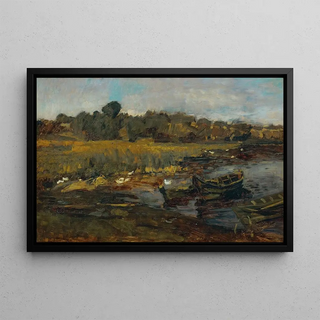 Carl Schuch - Schilflandschaft am Schwielowsee mit Enten.webp