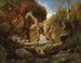 Felsenbassin mit Wildwasser - Carl Spitzweg — Ansicht des Kunstwerks