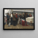 Begräbnis auf See - Carl Sundt-Hansen — gerahmtes Bild an der Wand