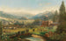 Vallée avec usine et bâtiment de fête - Carl Thöndel — Ansicht des Kunstwerks