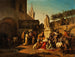 Szenen der Verteidigung einer spanischen Stadt während eines Guerillakriegs - Carl von Heideck — Ansicht des Kunstwerks