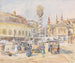 Säule der Heiligen Dreifaltigkeit in Mödling - Carl Weiss — Ansicht des Kunstwerks