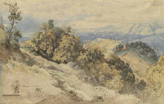Carl Wilhelm Mller - Sun and Rain in the Serpentara near Olevano.webp