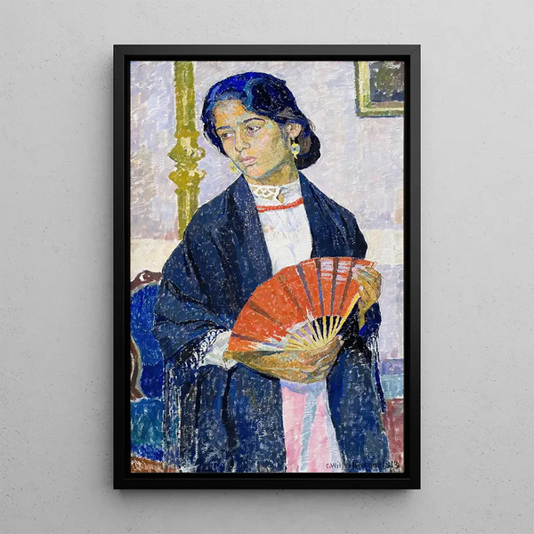 Petite gitane - Carl Wilhelmson — gerahmtes Bild an der Wand