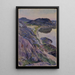 La route de Bgevik - Carl Wilhelmson — gerahmtes Bild an der Wand