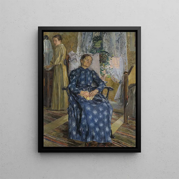 Fatigué - Carl Wilhelmson — gerahmtes Bild an der Wand