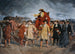 Ernst Rüdiger Graf Starhemberg inspiziert die Verteidigungsarbeiten an der Löwelbastei 1683 - Carl Wurzinger — Ansicht des Kunstwerks